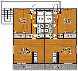 Ｙ＆Ｍピオーニア 1階1LDKの間取り