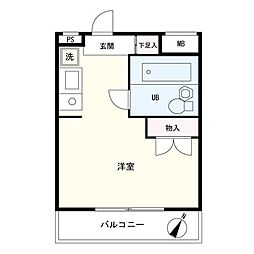 間取図画像 ワンルーム