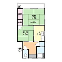 第二小川荘  ｜ 東京都足立区大谷田2丁目（賃貸アパート2K・2階・30.78㎡） その2