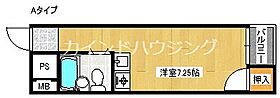 シャルム岸里  ｜ 大阪府大阪市西成区岸里３丁目（賃貸マンション1R・5階・16.00㎡） その2