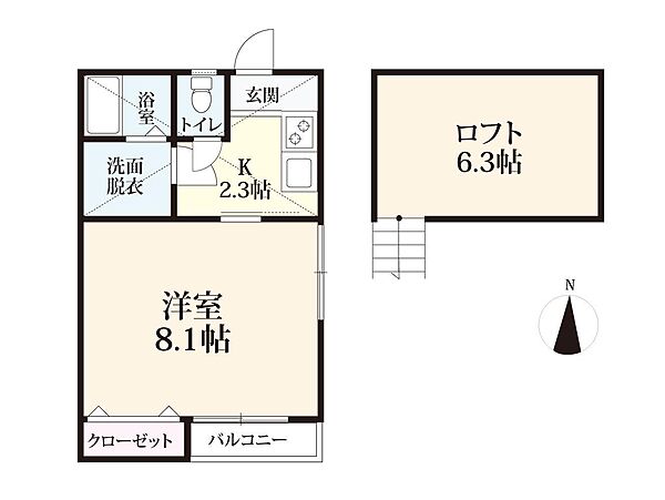 同じ建物の物件間取り写真 - ID:241004784296