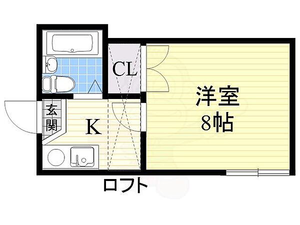 レオパレス小田井 ｜愛知県名古屋市西区南川町(賃貸アパート1K・1階・17.38㎡)の写真 その2