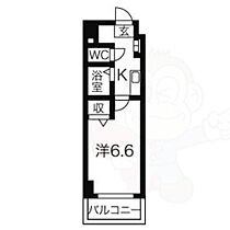 クリエイト妙音  ｜ 愛知県名古屋市瑞穂区惣作町３丁目（賃貸マンション1K・6階・21.60㎡） その2