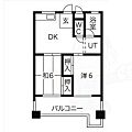 コーポ香流橋3階4.3万円