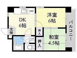 間取図画像 2DK
