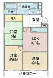 シャトー五才美 1階