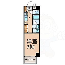 間取図画像 1K