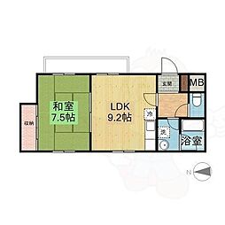 長井マンション 5階