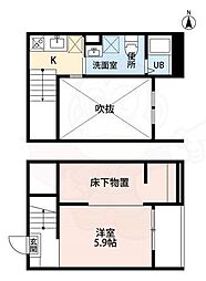 アルナージ川西 2階