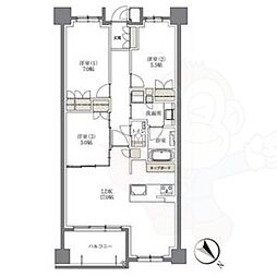 アヴァンセテラス瑞穂日向町 3階3LDKの間取り