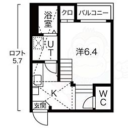 ロイヤルクレスト天塚町 2階