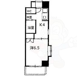 セントラル瑞穂 1DKの間取図画像