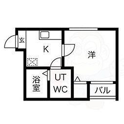 パルティール名塚 1階