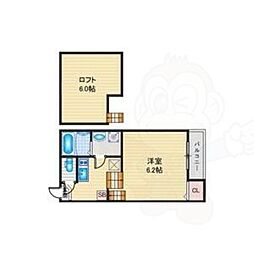 ボヌール名北 2階/-