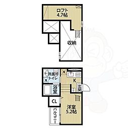 ＣＲＡＳＴＩＮＥ芝町（クラスティーネ 1階