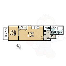 Le　ciel中村日赤 1階