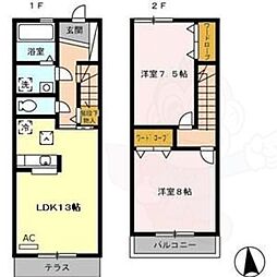 リヴィエール川上 1階/-