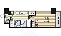 パークアクシス名駅南グランデ 1Kの間取図画像
