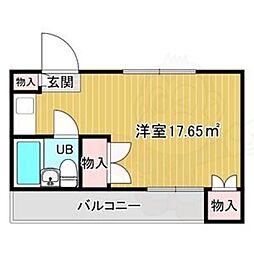 間取図画像 ワンルーム
