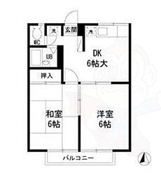 ビューハピネスU 2階/-