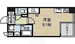 CITYSPIRENagoya-Osu ワンルームの間取図画像
