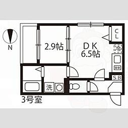 ハーモニーテラス野田4 2階/-