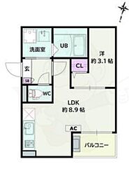 Jack higashimatabe1 1階/-