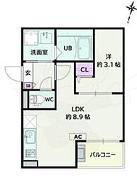 Jack higashimatabe1 3階/-