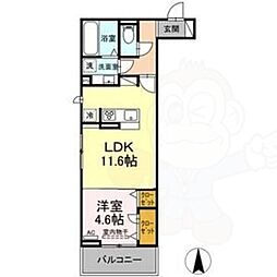 セレスティア助光 A棟 3階/-