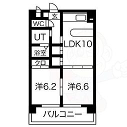 ジュノス 3階/-