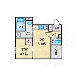 ハーモニーテラス中町 2階/-