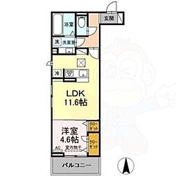 セレスティア助光 C棟 1階/-