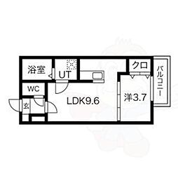 レガーロ荒子 1階/-