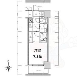 S-RESIDENCE亀島駅前ascent 13階/-