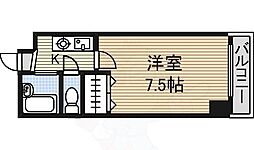 サンシャイン福成 1Kの間取図画像