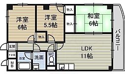 ファミール・寿 3LDKの間取図画像