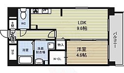 シェソワ東桜 1LDKの間取図画像