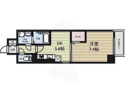 GRANPARKTOWER 1DKの間取図画像