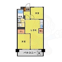 第二若葉ビル 5階/-