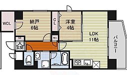 サンエスケーイワタ名城 2LDKの間取図画像