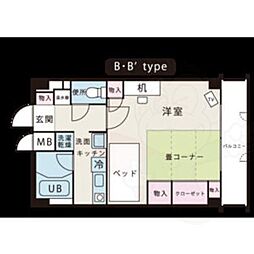 ドーミーいりなかアネックス 5階