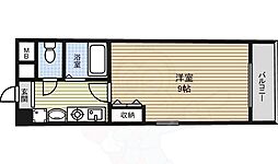 ファミール今池 1Kの間取図画像