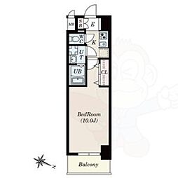 S-RESIDENCE春日井 1Kの間取図画像