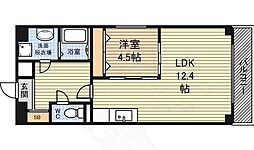 ルーエ千種 1LDKの間取図画像