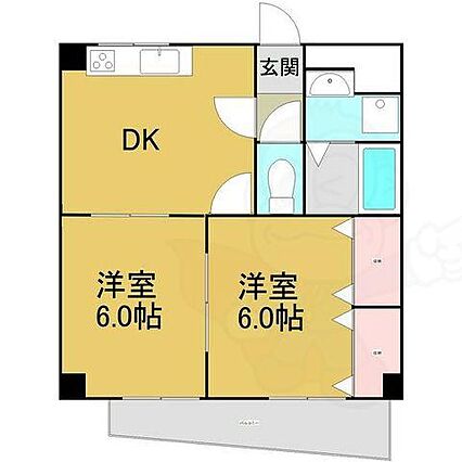 山伝マンション_間取り_0