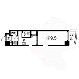 クレセールサン 4階/-