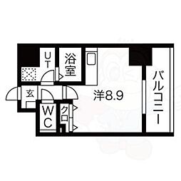 アレーヌコート新瑞橋 2階/-