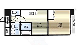 サンシアルザ上前津 1LDKの間取図画像
