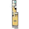 FERIO同志社北5階7.4万円