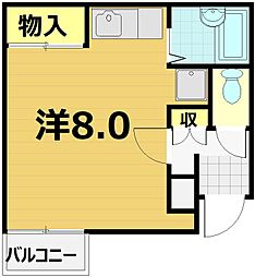 間取図画像 ワンルーム